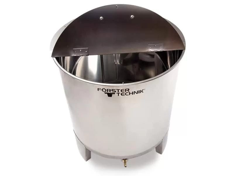 Fresh milk container for optimal storage and handling of fresh milk – the perfect addition to calf feeders.